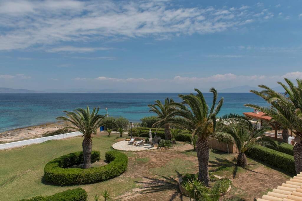 Palmaya Villa, Unique Seafront Experience Vagia  Exterior photo