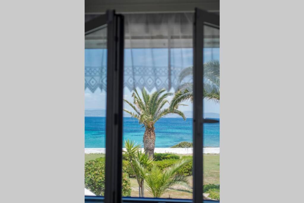 Palmaya Villa, Unique Seafront Experience Vagia  Exterior photo