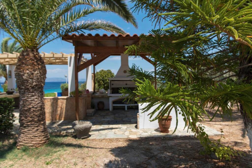 Palmaya Villa, Unique Seafront Experience Vagia  Exterior photo