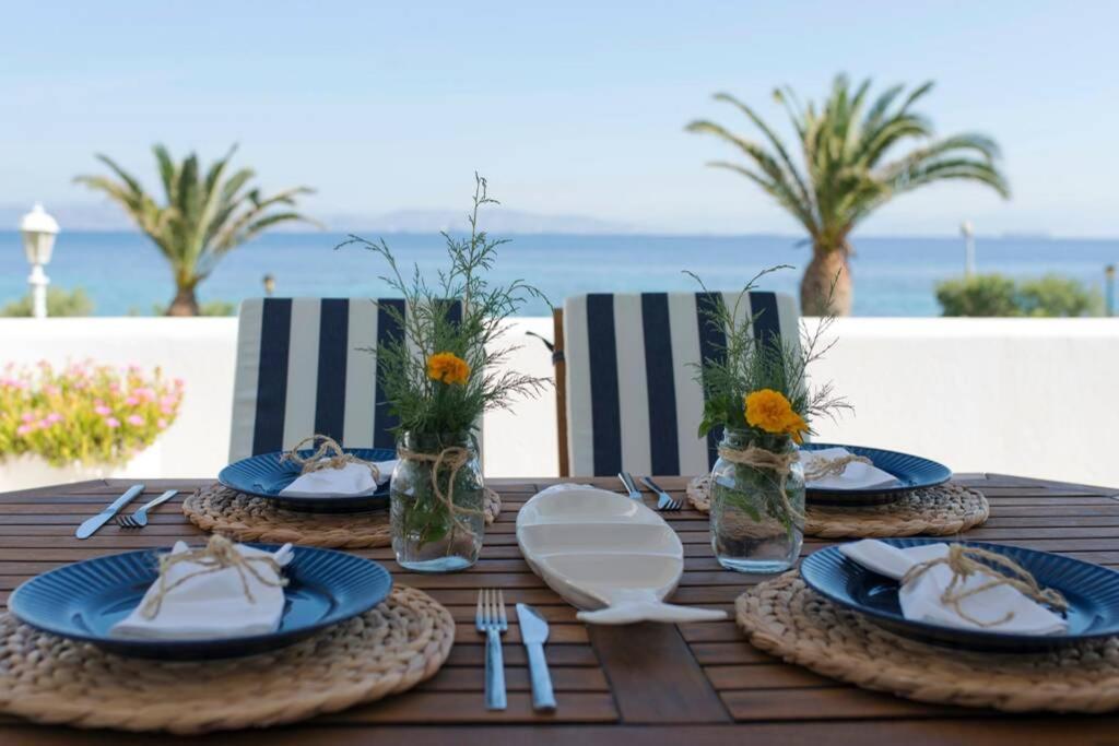 Palmaya Villa, Unique Seafront Experience Vagia  Exterior photo