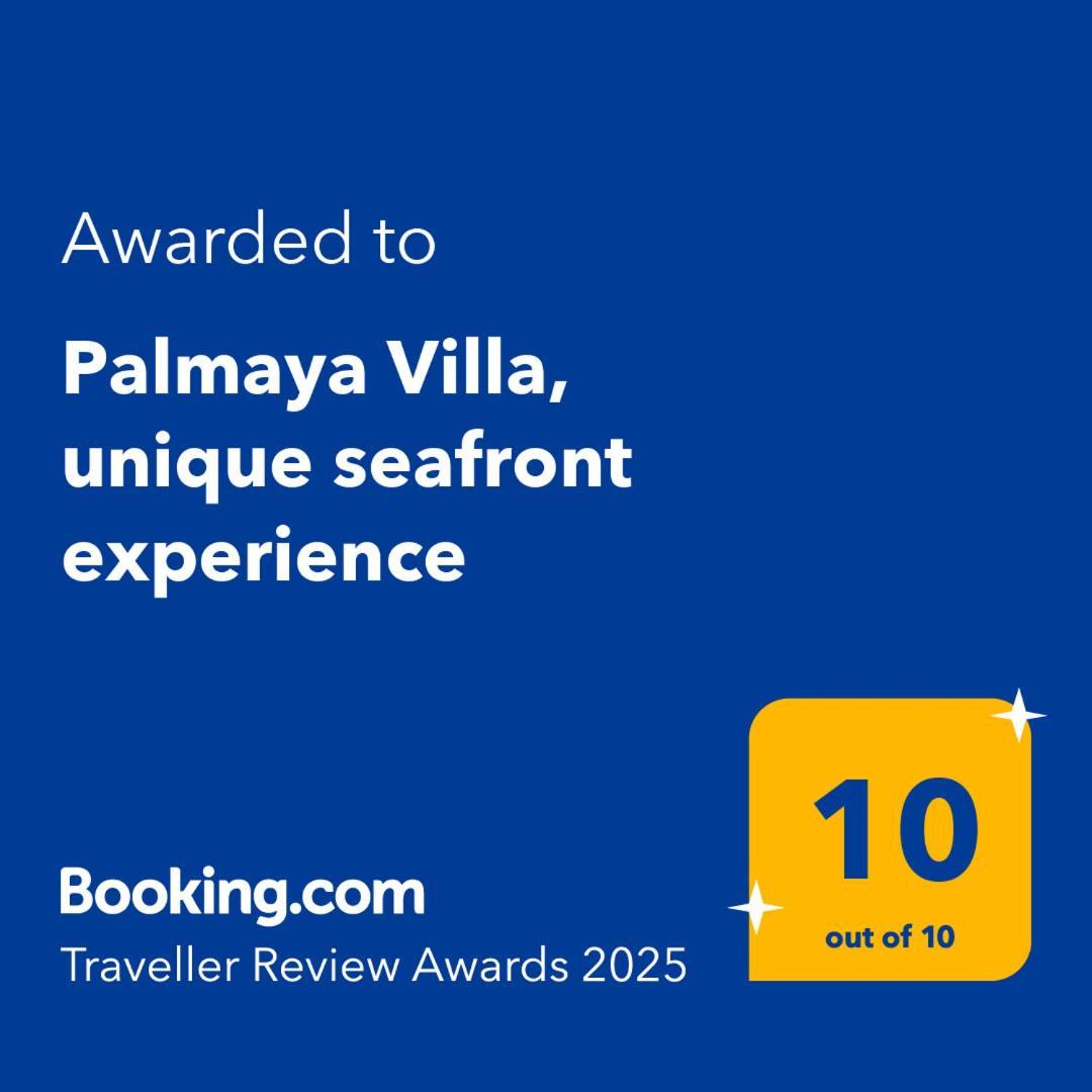 Palmaya Villa, Unique Seafront Experience Vagia  Exterior photo